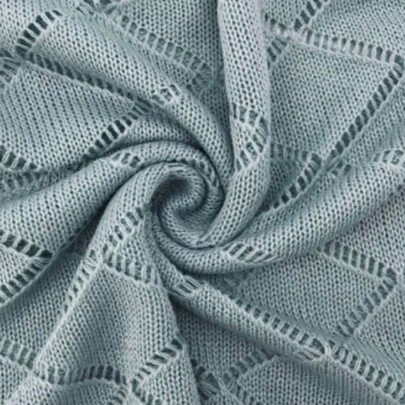 SOLD OUT! Camille’s Knit Tank in Teal - Picture 6 of 6